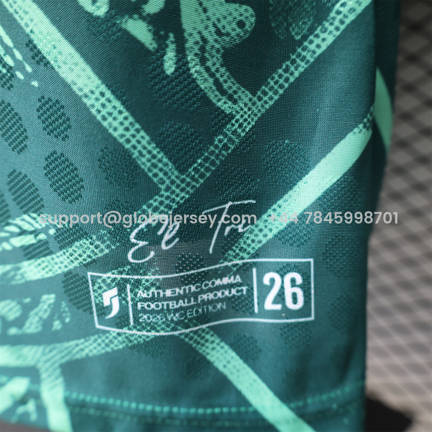 GlobeJersey-Mexico 2026 Green Totem Special Jersey - Player Version