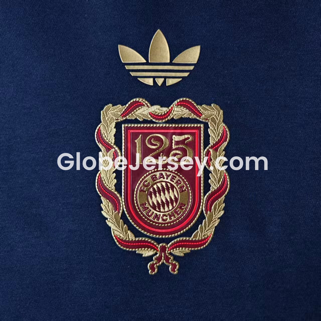 GlobeJersey-Bayern Munich 2025 125th Anniversary Unisex Pullover Hoodie