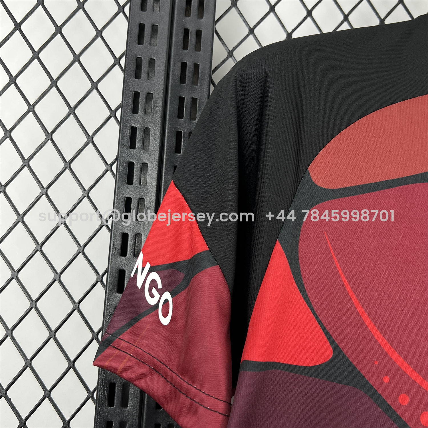 GlobeJersey-Flamengo 26-27 Red Pre-Match Jersey - Fans Version