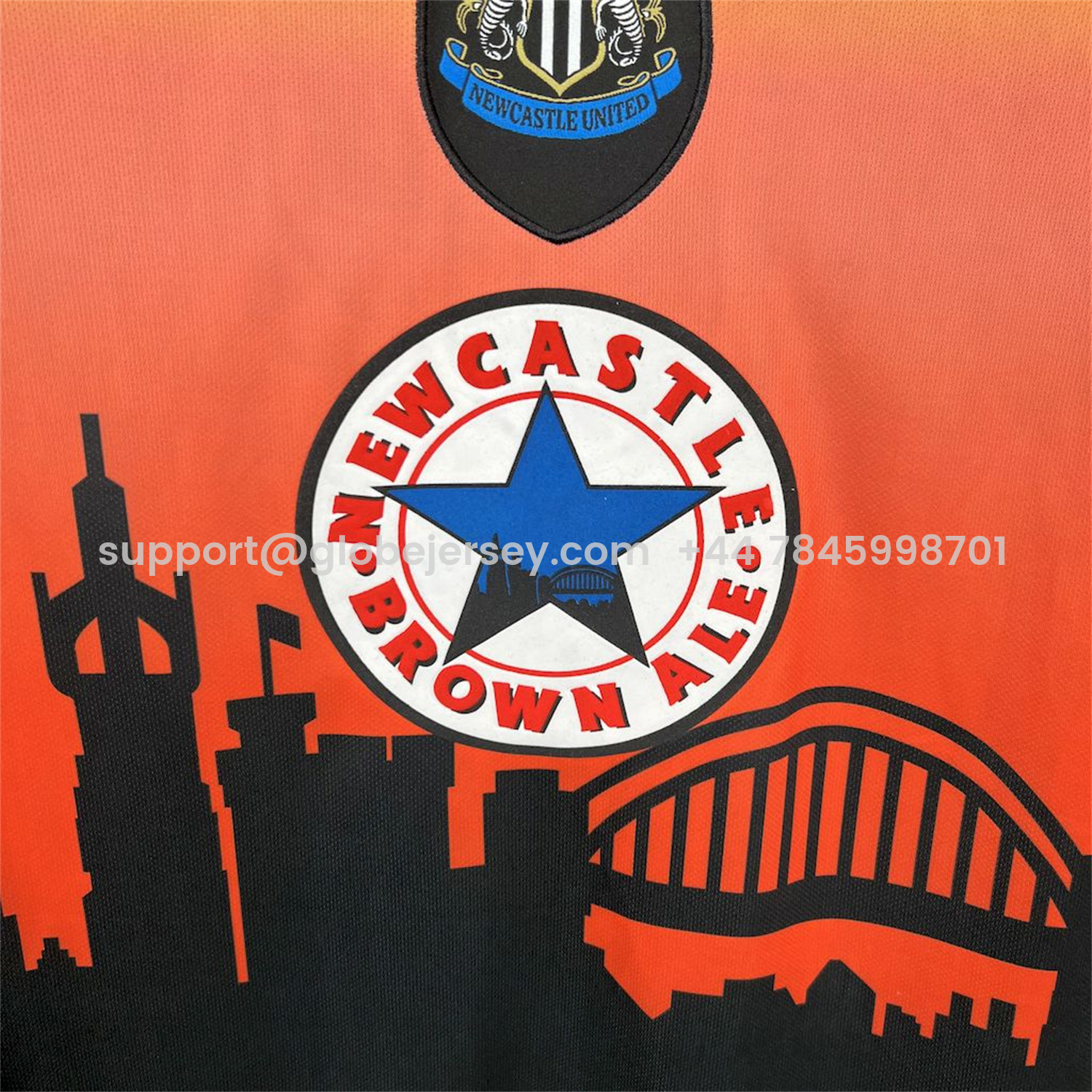 GlobeJersey-Retro Newcastle United 1996-97 Long Sleeves Goalkeeper Jersey