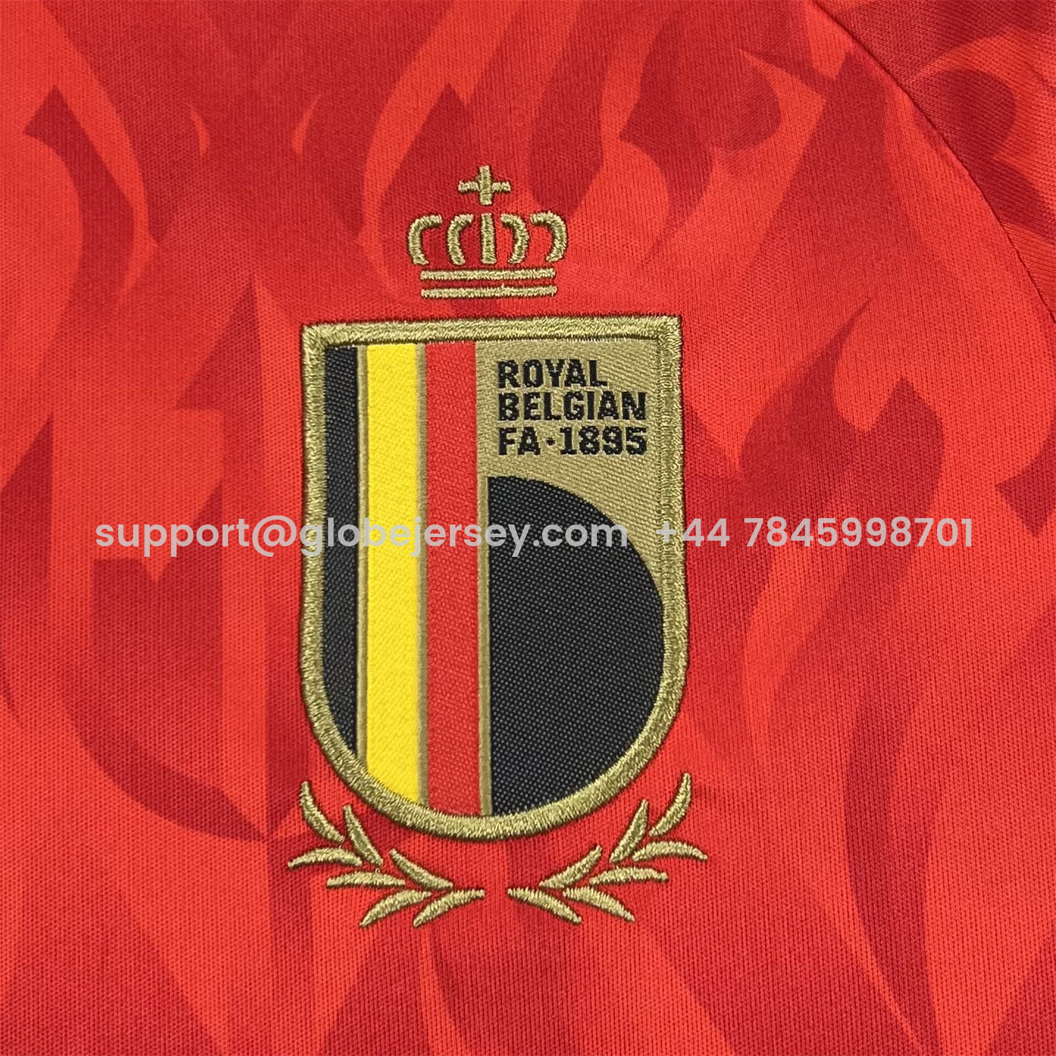 GlobeJersey-Belgium 2026 Home Kids Kit