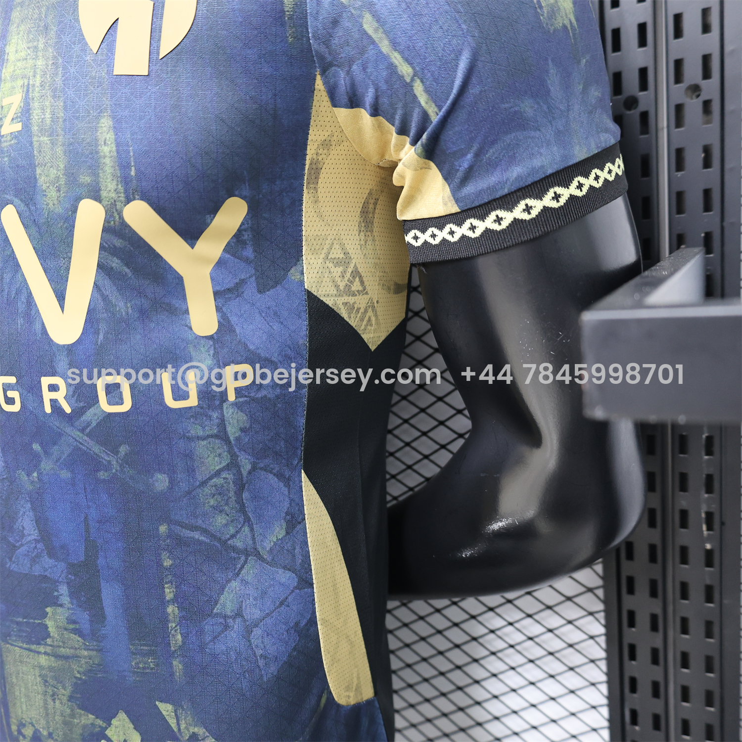 GlobeJersey-Al Hilal Riyadh Crescent 26-27 Navy blue Special Jersey - Player Version