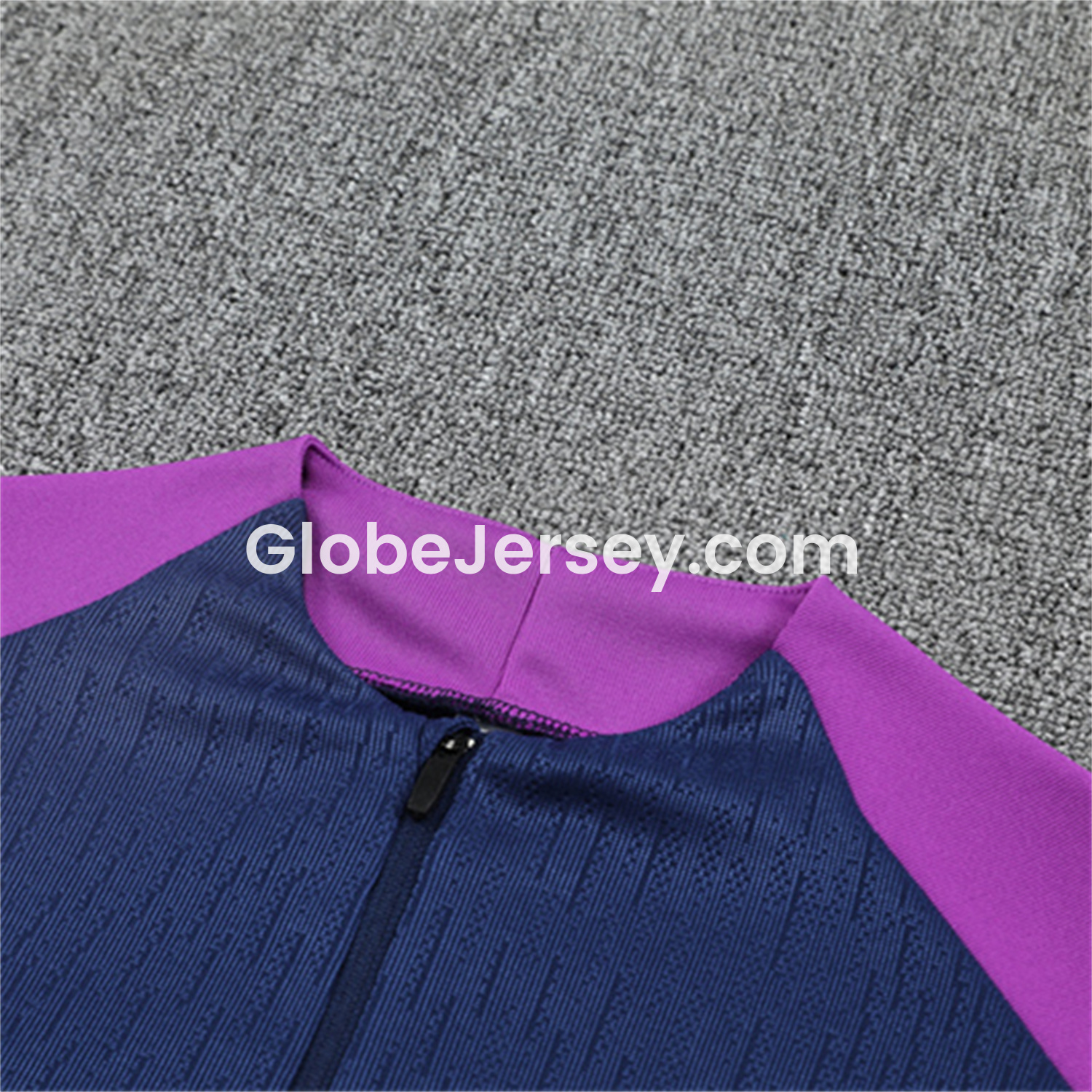 GlobeJersey-Barcelona 25-26 Kid Long Sleeves Training Set - Royal Blue Top & Royal Blue Pants
