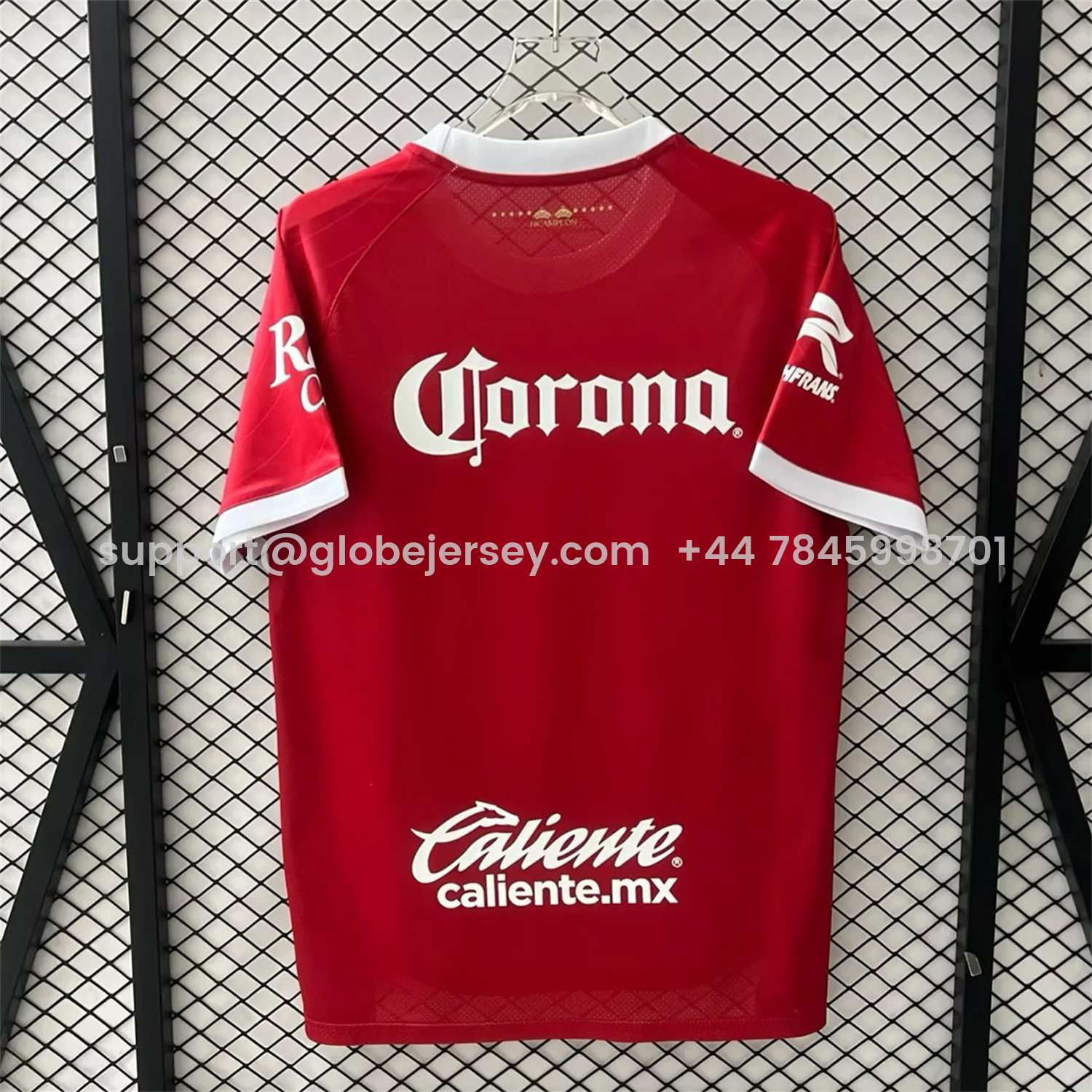 GlobeJersey-Toluca 25-26 Red Special Jersey - Fans Version