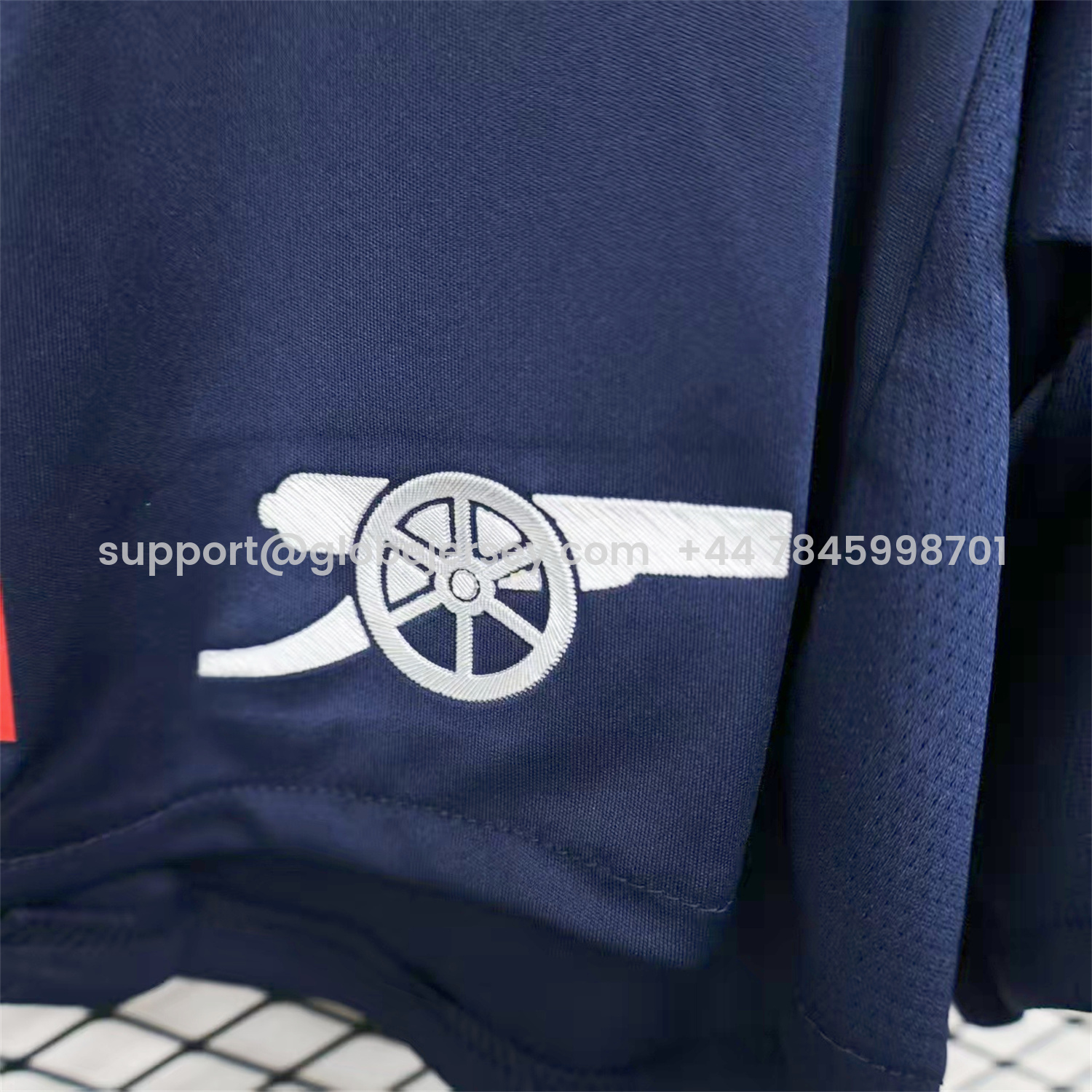 GlobeJersey-Arsenal 25-26 Away Blue Shorts - Player Version