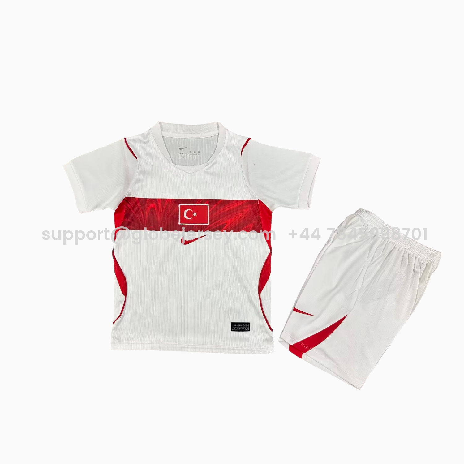 GlobeJersey-Turkey 2026 Home Kids Kit