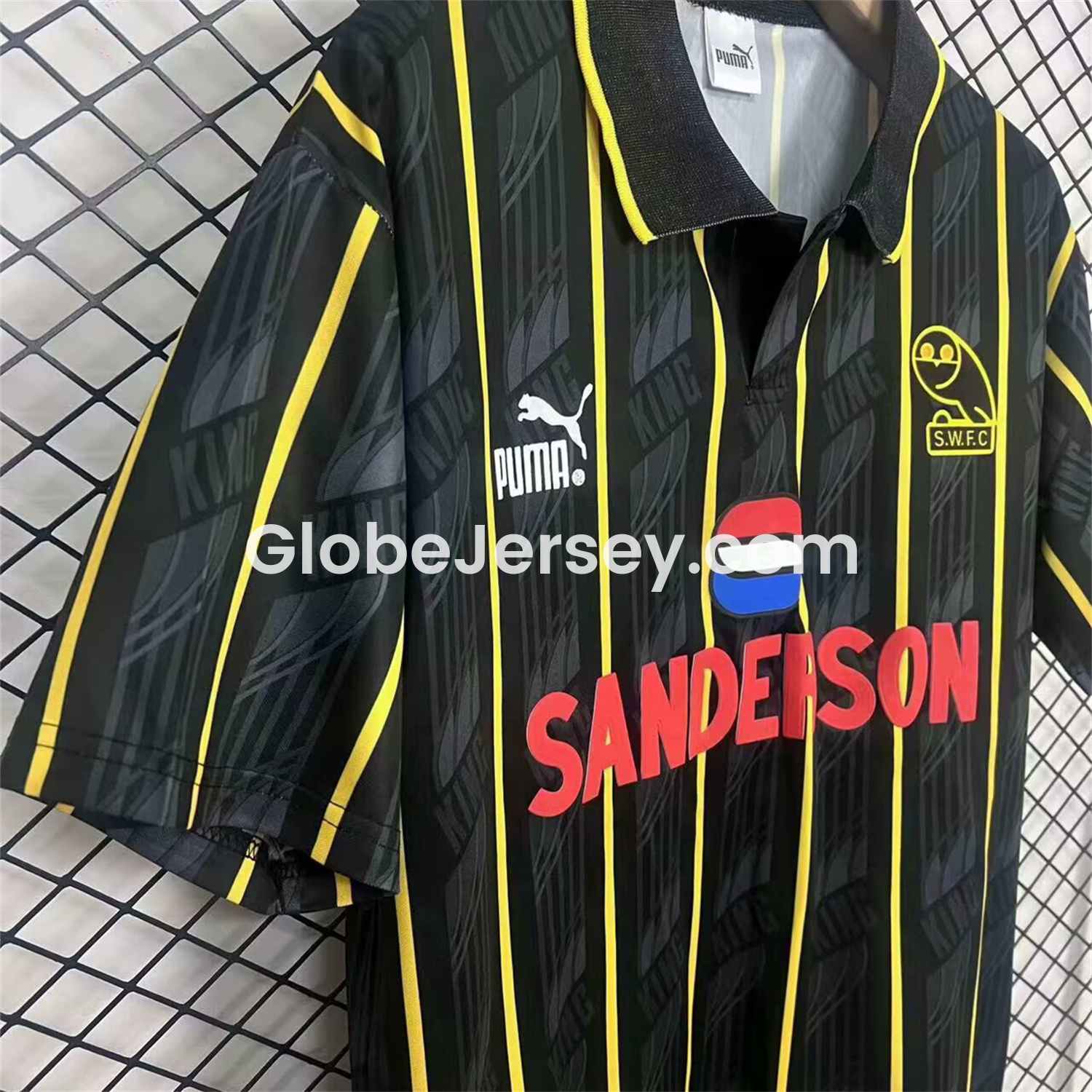 GlobeJersey-Retro Sheffield Wednesday 1993-94 Away Jersey