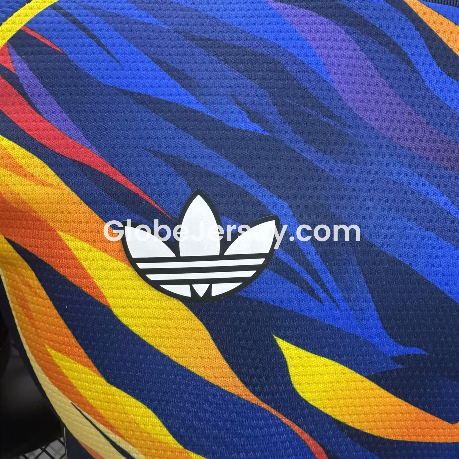 GlobeJersey-Club América 25-26 V-Shaped Camouflage Pattern Deep Blue Jersey - Player Version