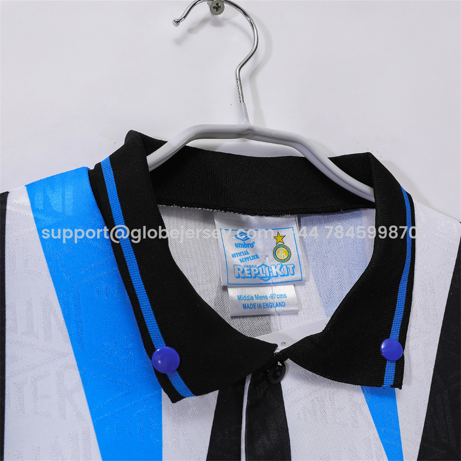 GlobeJersey-Retro Inter Milan 1992-93 Away Jersey