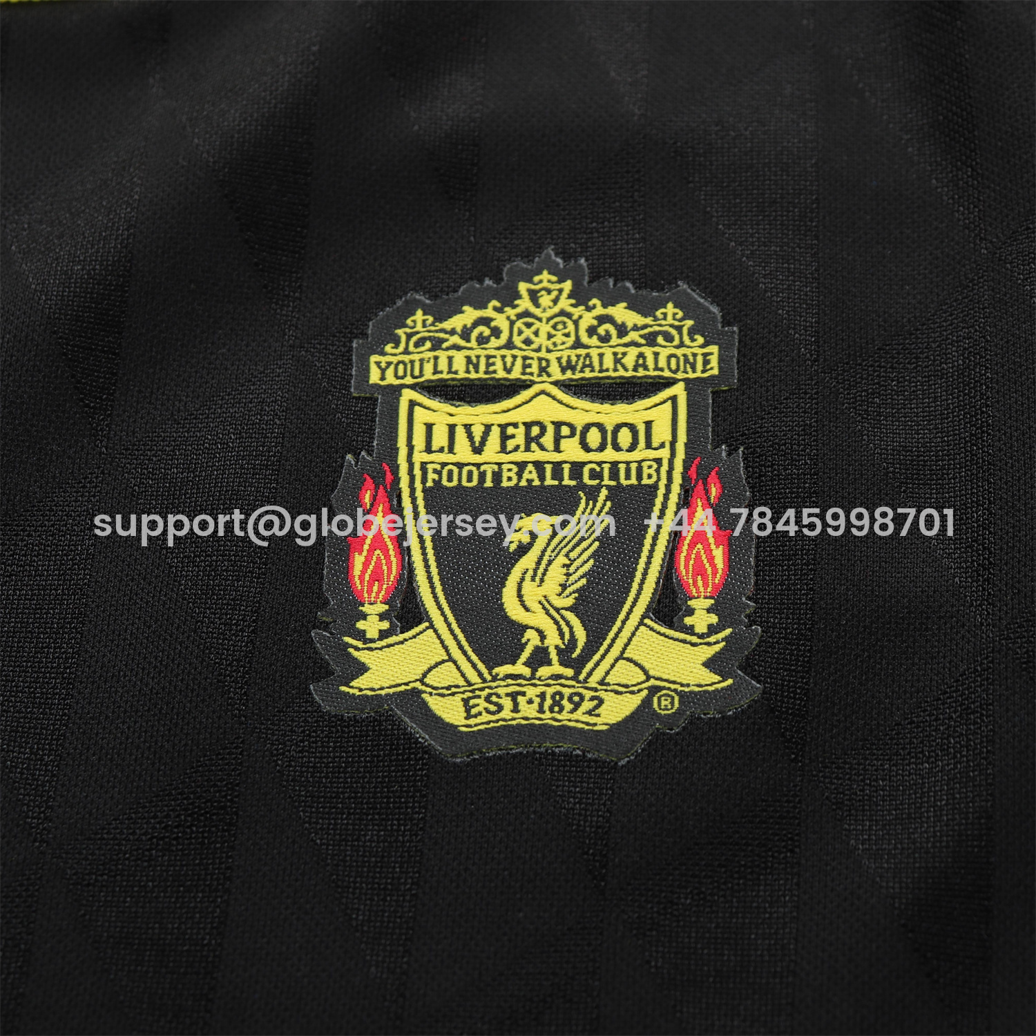 GlobeJersey-Retro Liver.pool 2010-11 Third Kids KitKit