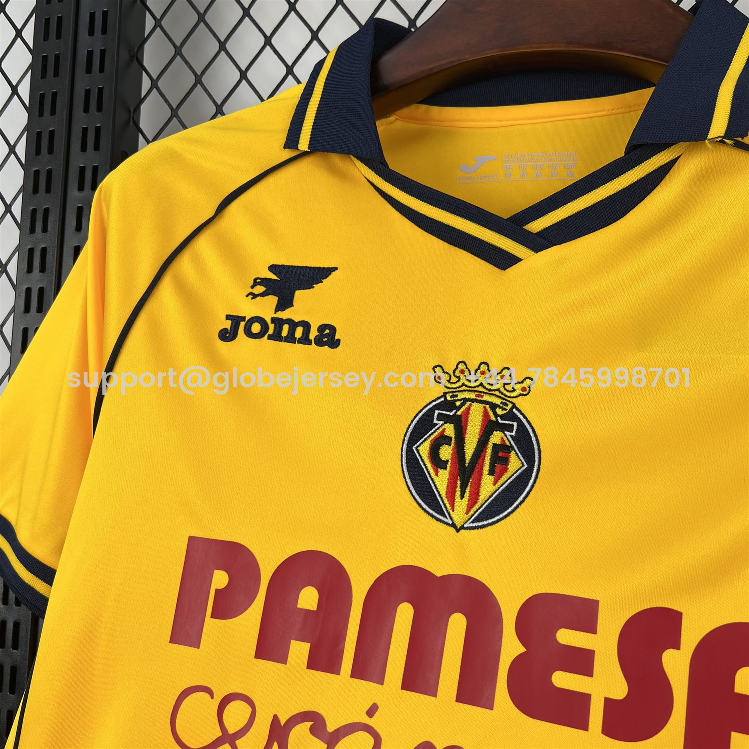 GlobeJersey-Villarreal 25-26 Yellow With Black Trim Special Edition Jersey - Fans Version