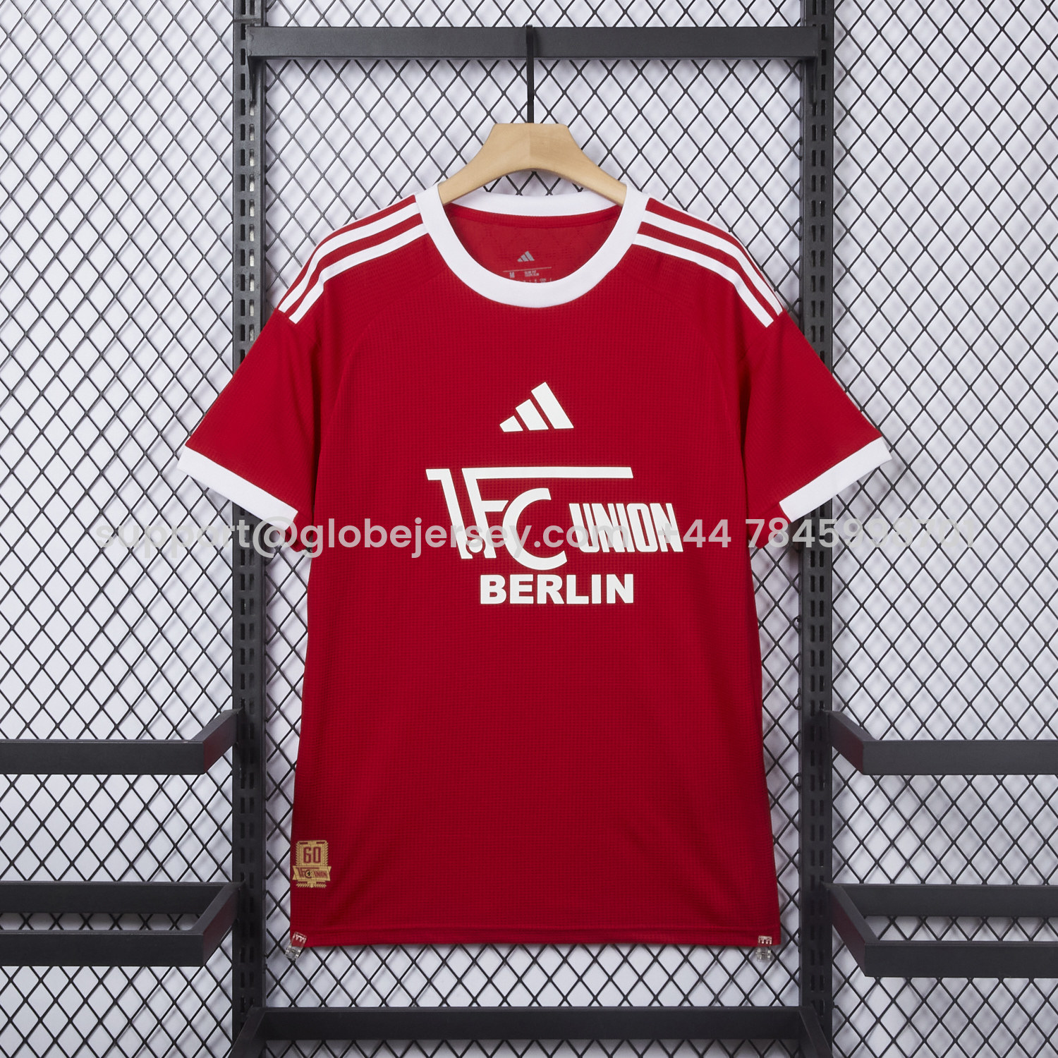 GlobeJersey-Union Berlin 25-26 60th Commemorative Special Jersey - Fans Version