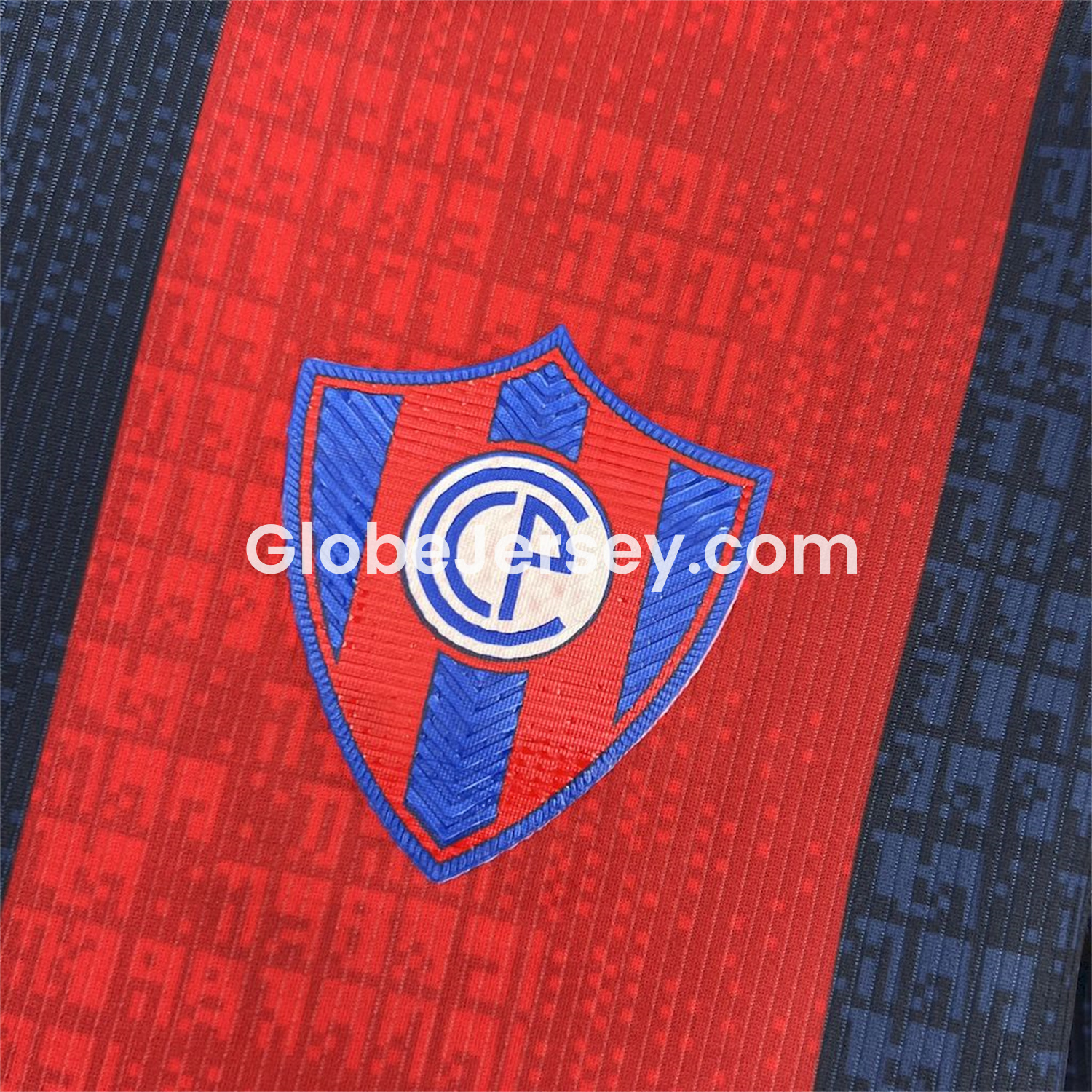 GlobeJersey-Cerro Porteno 25-26 Home Jersey - Fans Version