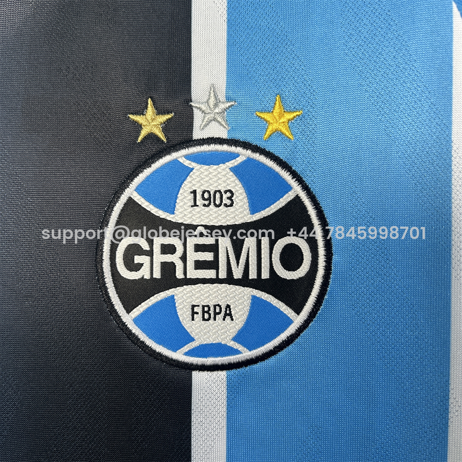 GlobeJersey-Gremio 25-26 Home Unsponsored Long Sleeves Jersey - Fans Version