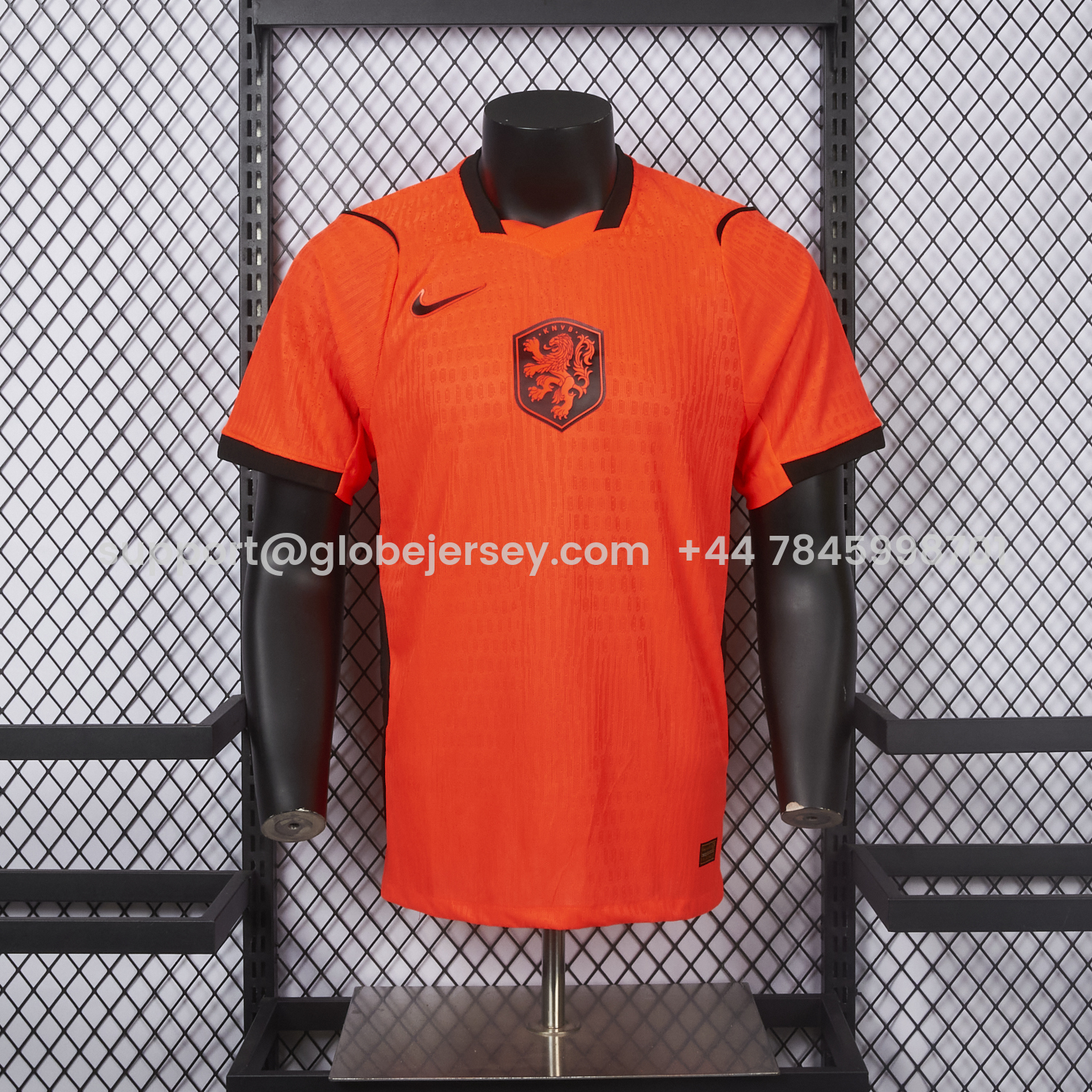 GlobeJersey-Netherlands 2026 Home Jersey - Player Version