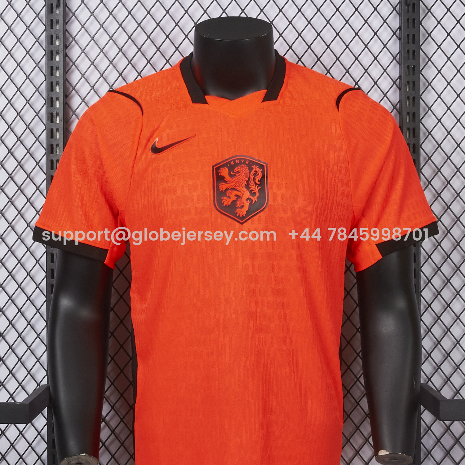 GlobeJersey-Netherlands 2026 Home Jersey - Player Version