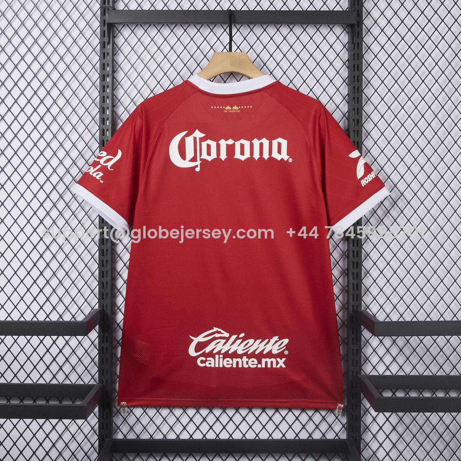 GlobeJersey-Toluca 25-26 Red Special Jersey - Fans Version