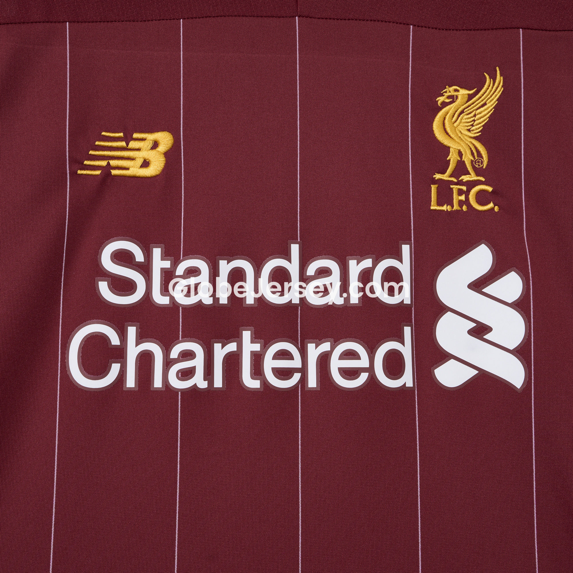 GlobeJersey-Retro Liver.pool 2019-20 Home Stadium Jersey