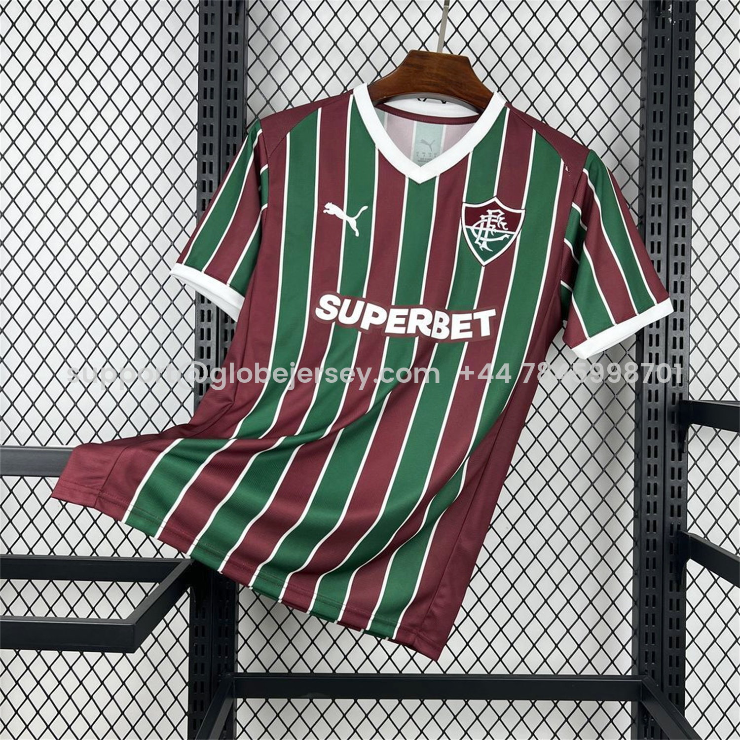 GlobeJersey-Fluminense 26-27 Home Jersey - Fans Version