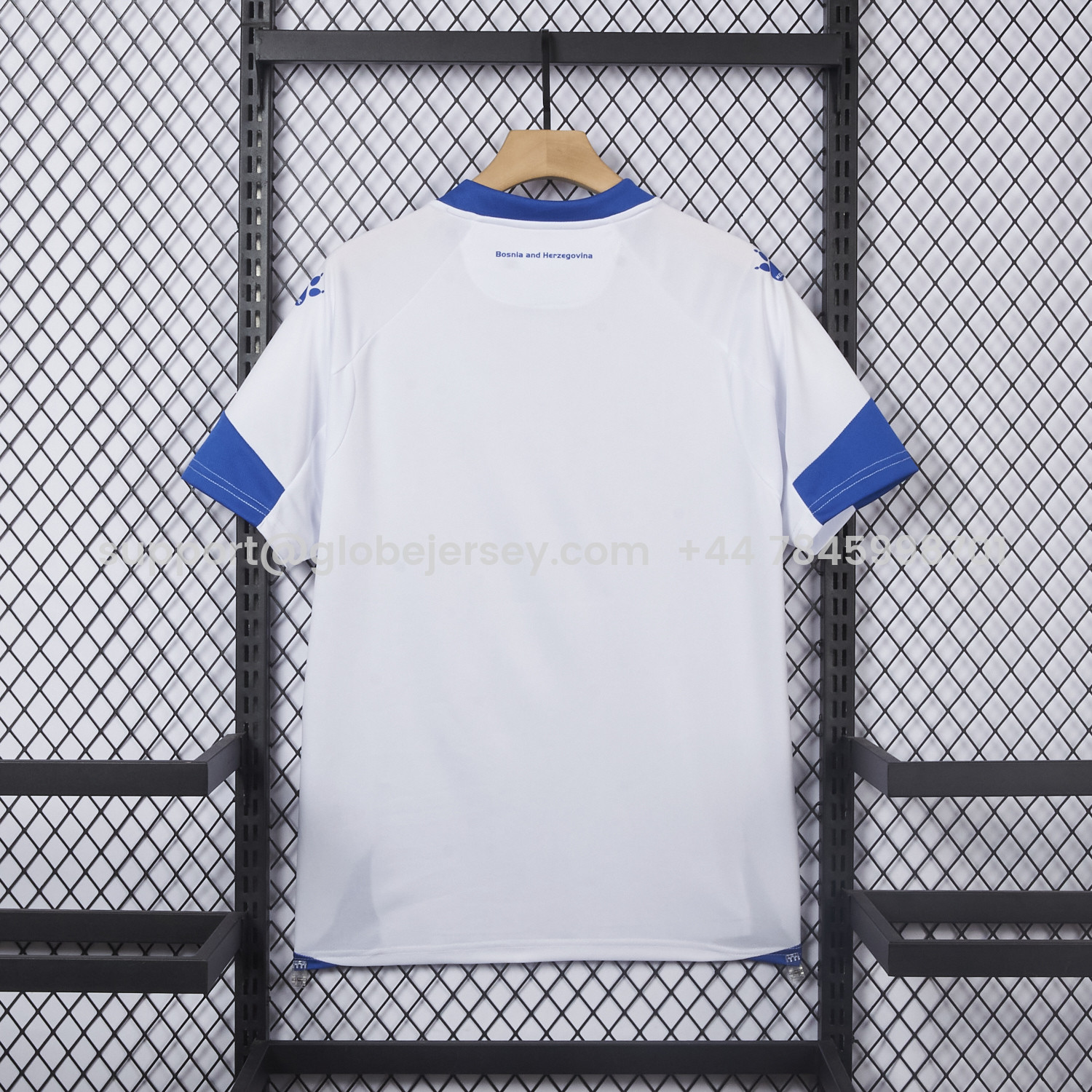 GlobeJersey-Bosnia and Herzegovina 2025 Away Jersey - Fans Version