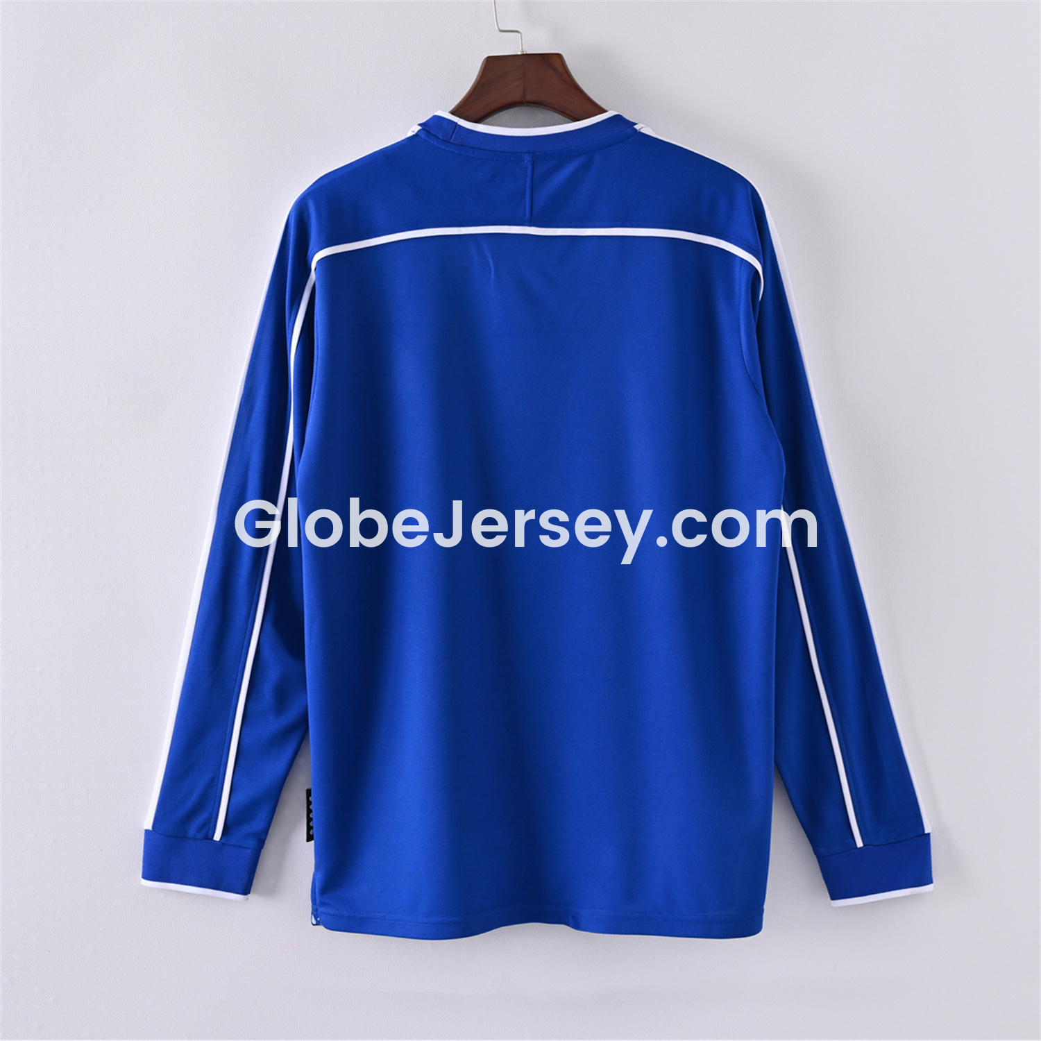 GlobeJersey-Retro Brazil 1998 Away Long Sleeves Jersey