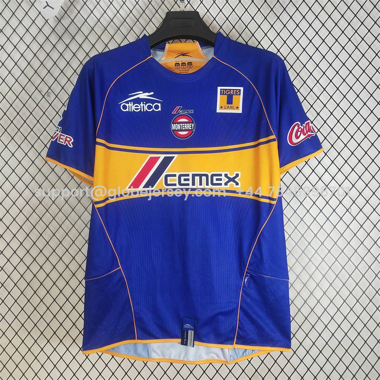 GlobeJersey-Retro Tigres UANL 05-06 Away Jersey