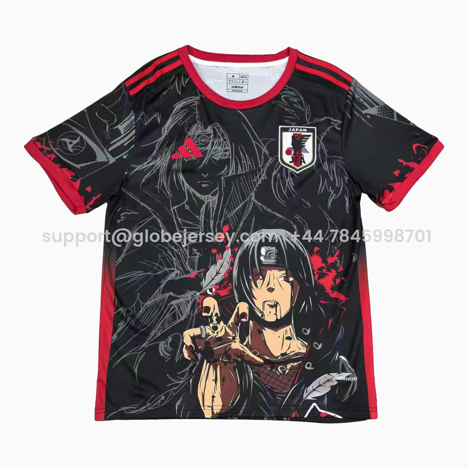 GlobeJersey-Japan 25-26 Uchiha Itachi Amaterasu Special Jersey - Fans Version
