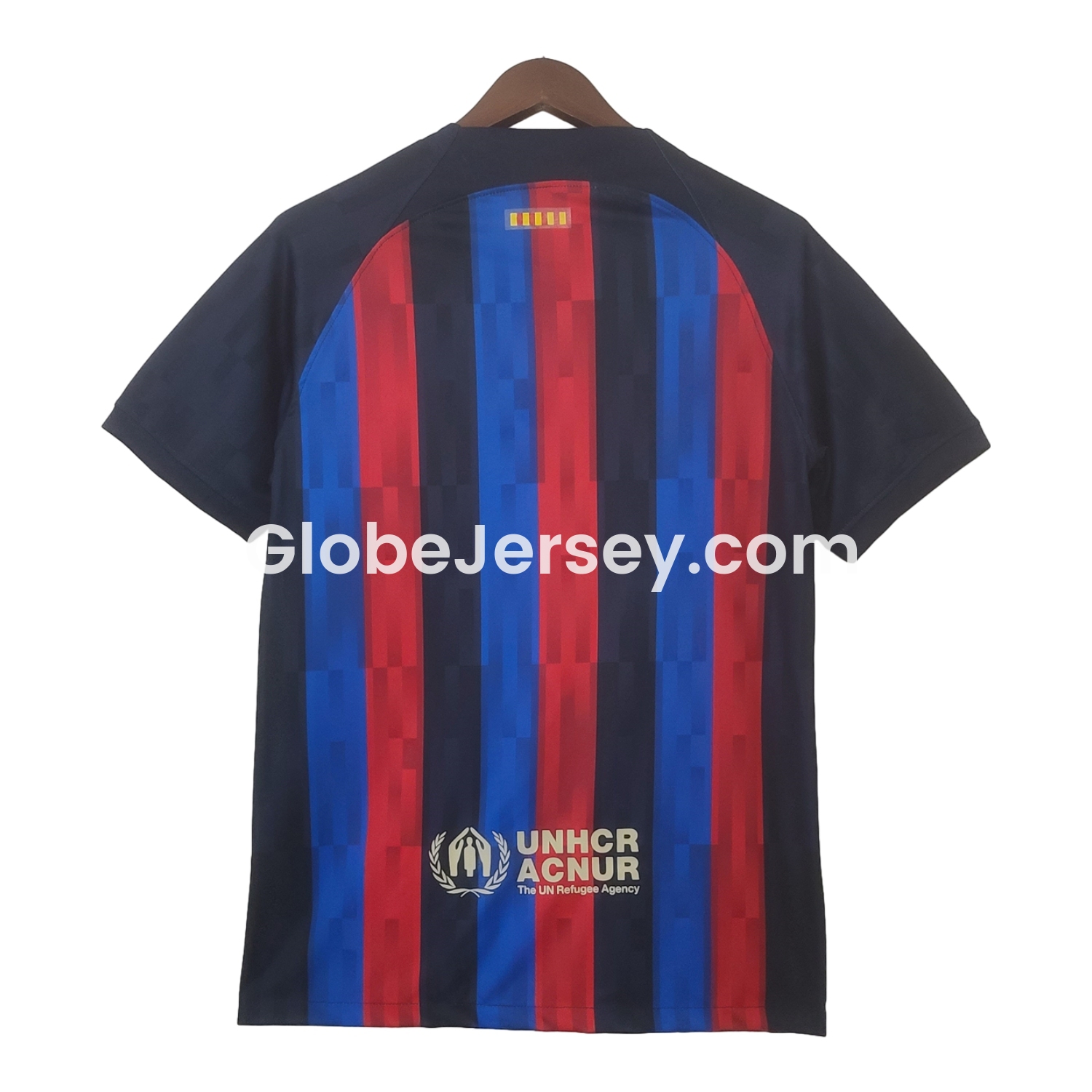 GlobeJersey-Retro Barcelona 22-23 Owl Sponsor Home Jersey