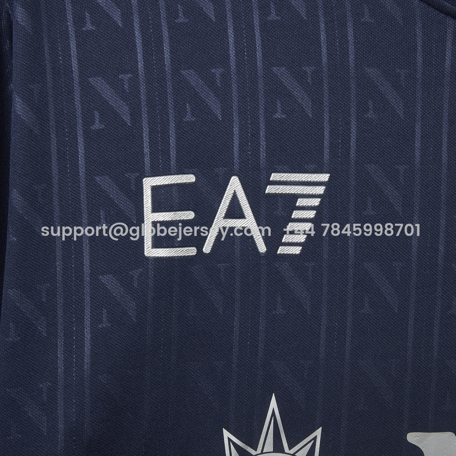 GlobeJersey-Napoli 25-26 European Third Deep Blue Jersey - Fans Version