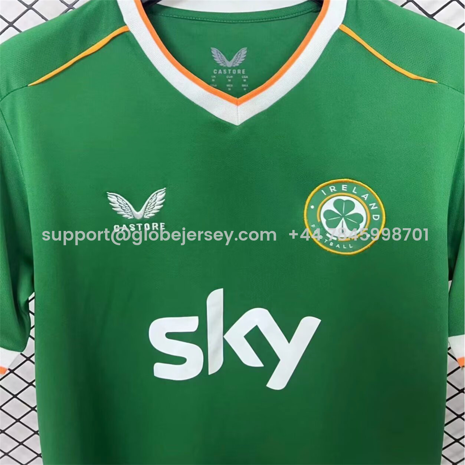GlobeJersey-Ireland 2026 Home Jersey - Fans Version