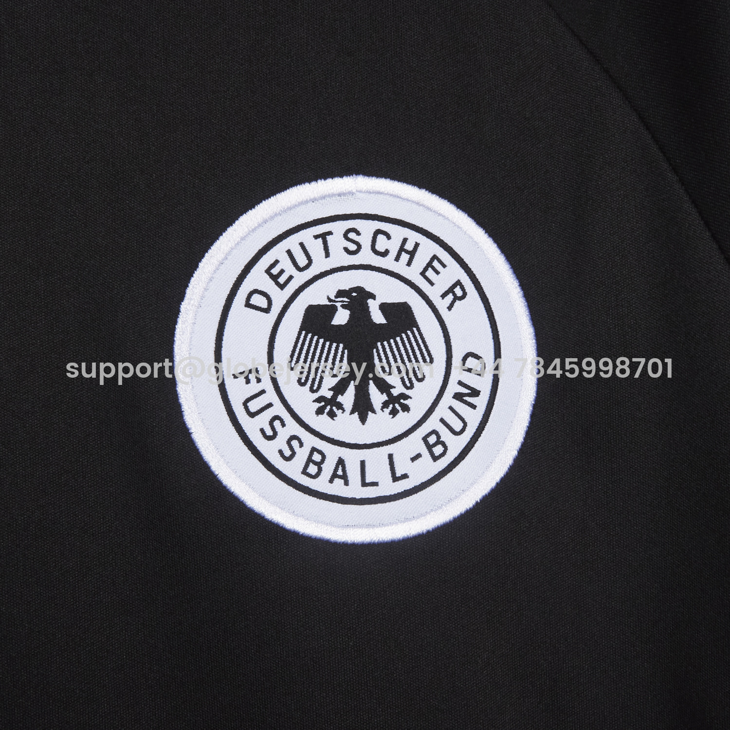GlobeJersey-Germany 2026 Terrace Icon Black Special Jersey - Fans Version
