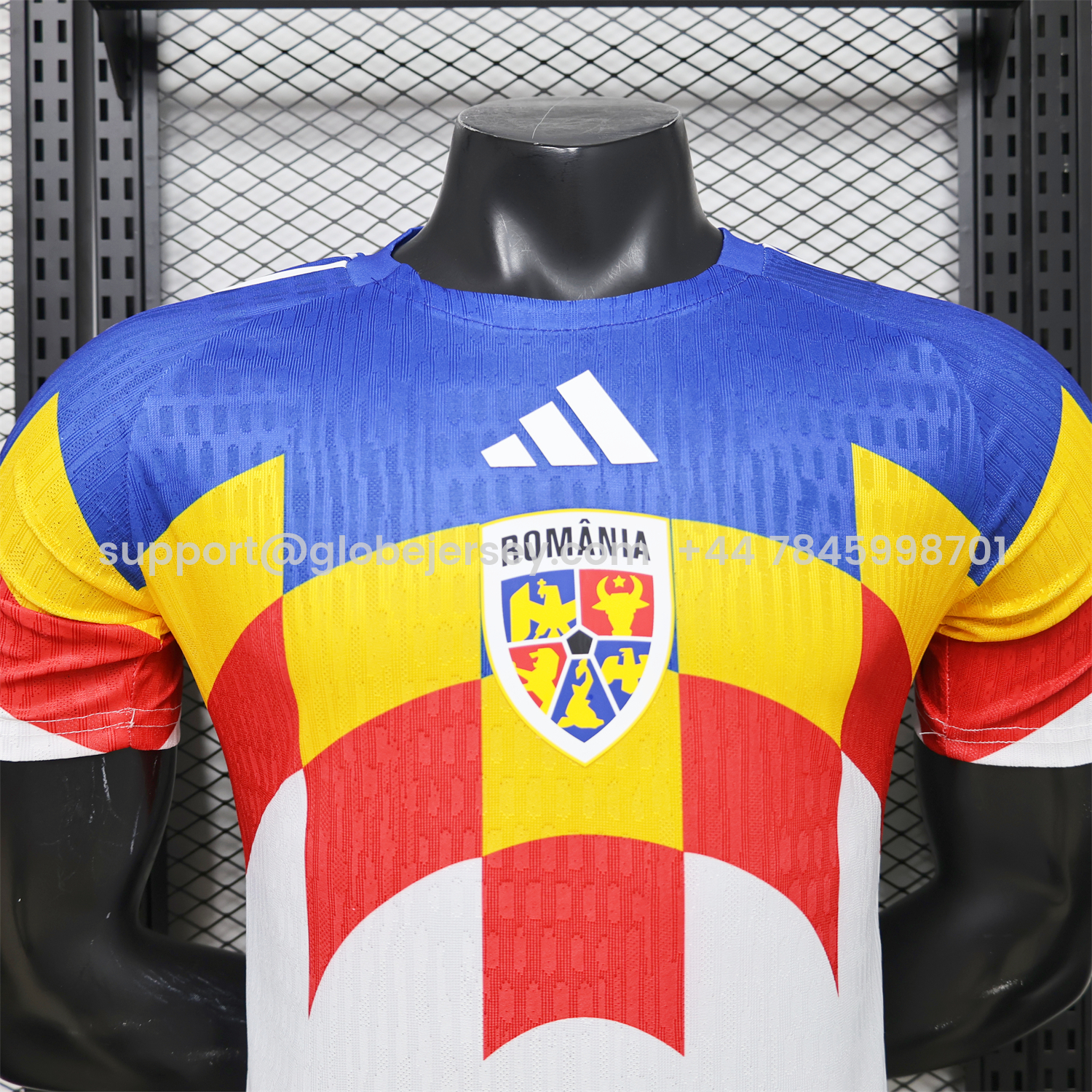 GlobeJersey-Romania 2026 Retro Colors Special Jersey - Player Version