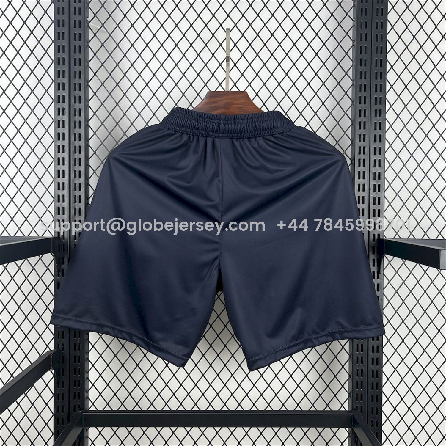 GlobeJersey-Barcelona x Travis Scott 25-26 Black Skeleton Shorts