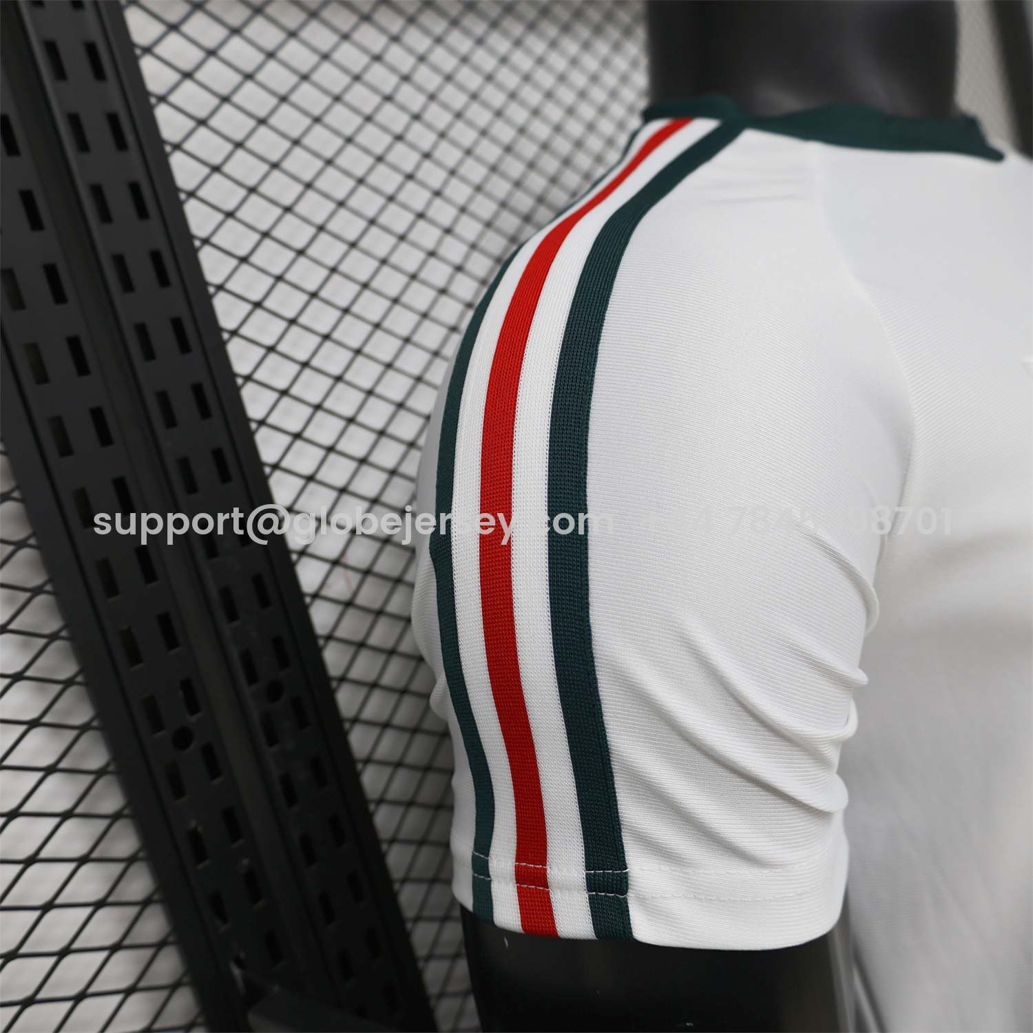 GlobeJersey-Mexico 2026 Terrace Icon Retro Logo White Jersey - Player Version
