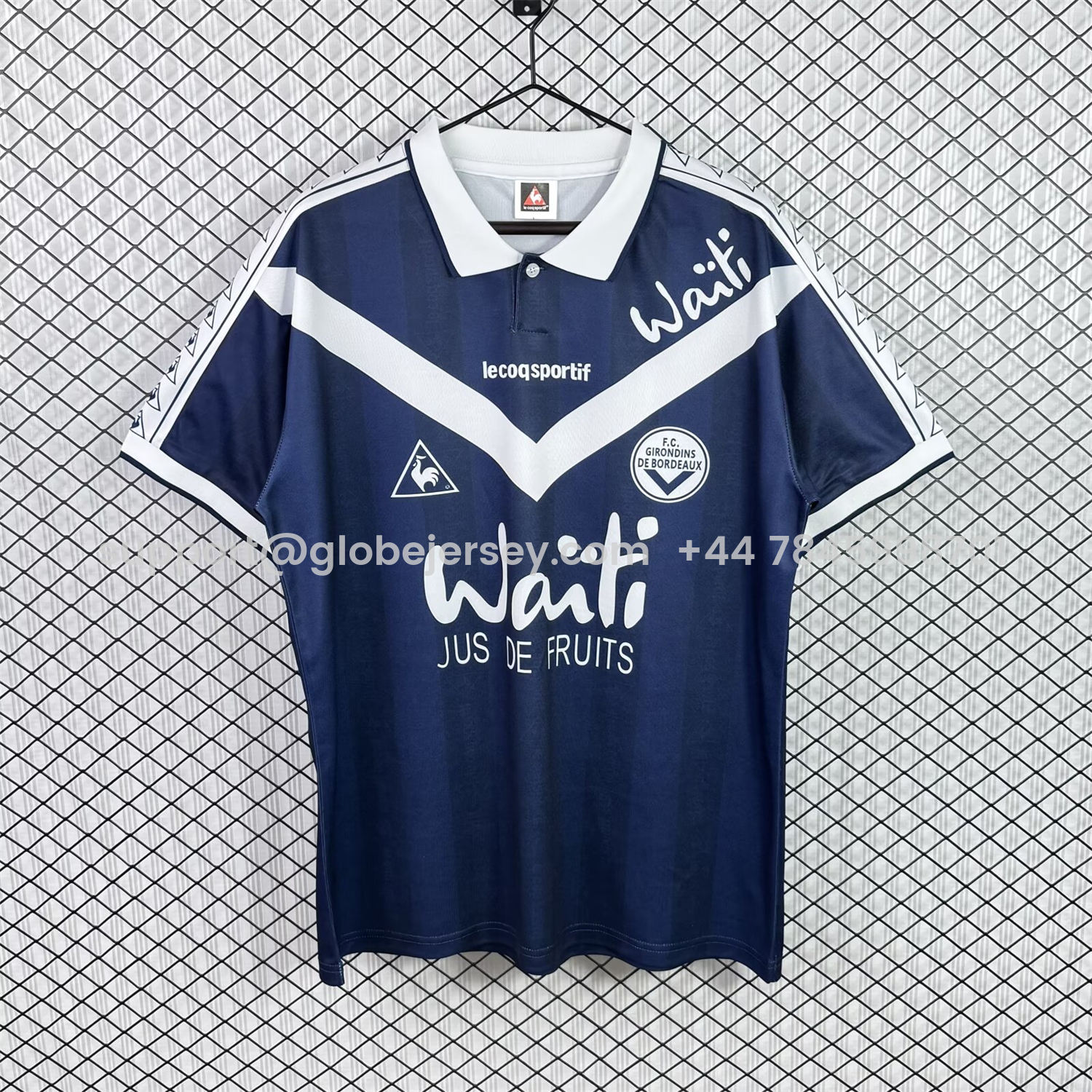 GlobeJersey-Retro Bordeaux 1996-97 Home Jersey