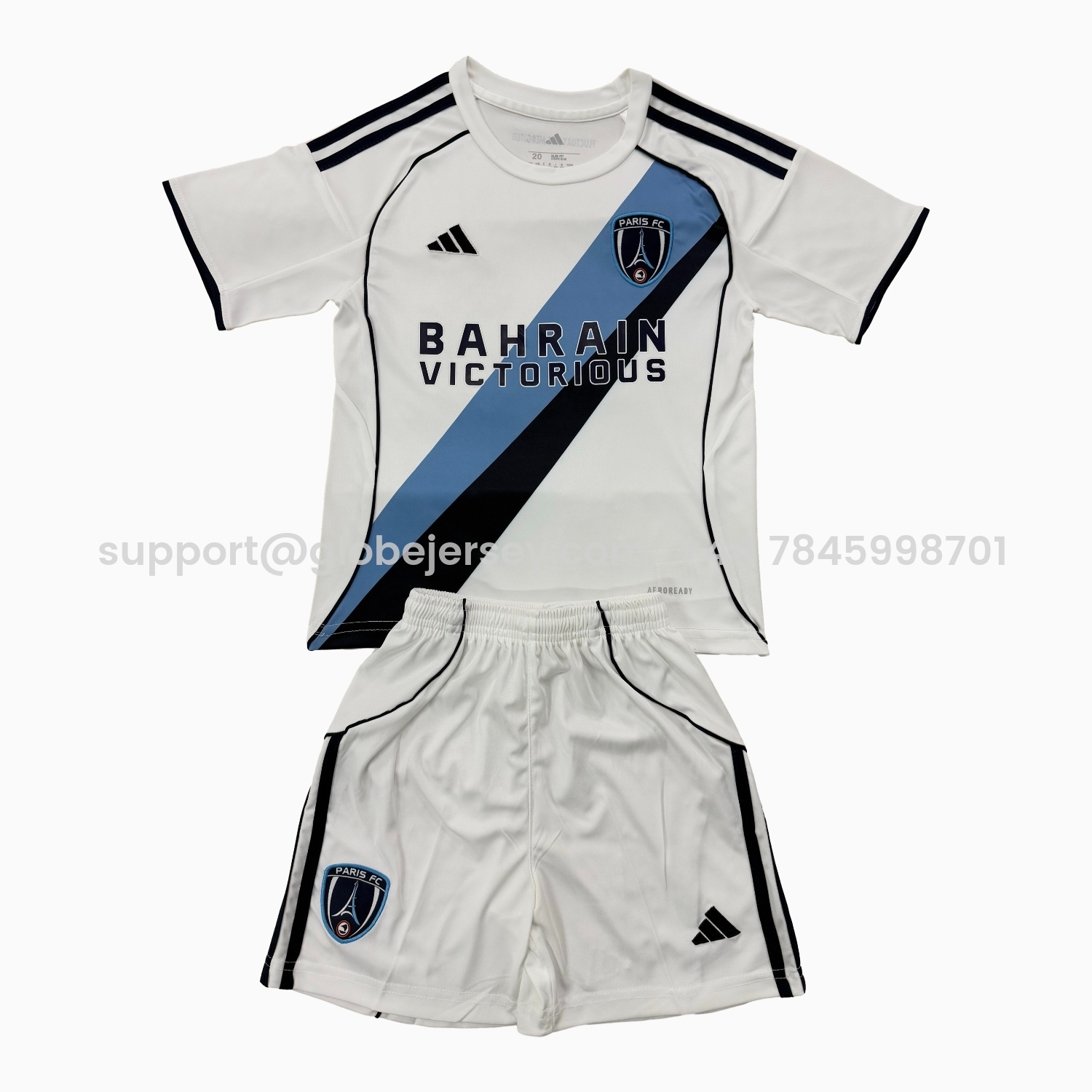 GlobeJersey-Paris FC 25-26 Away Kids Kit
