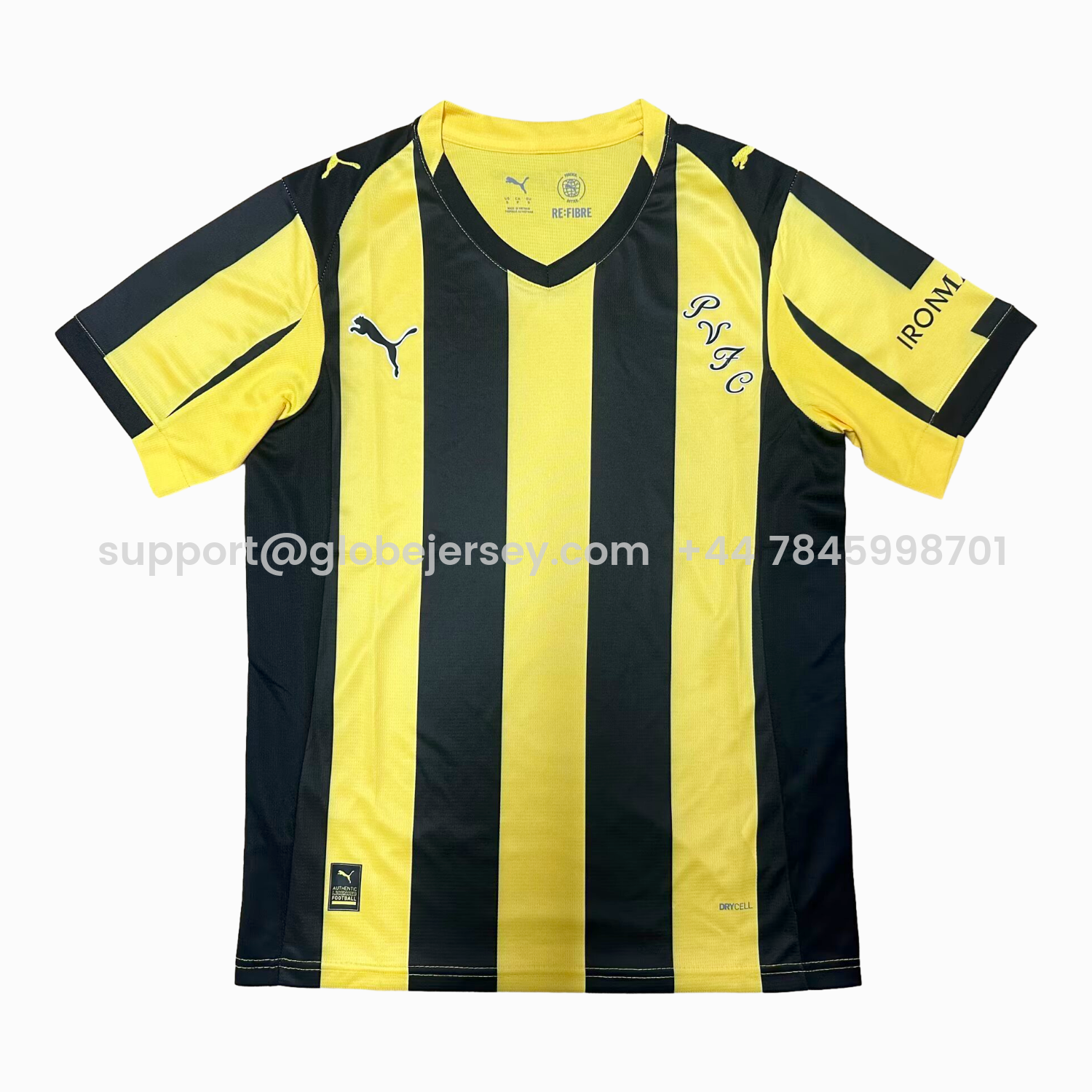 GlobeJersey-Port Vale 25-26 150th Anniversary Away Jersey - Fans Version