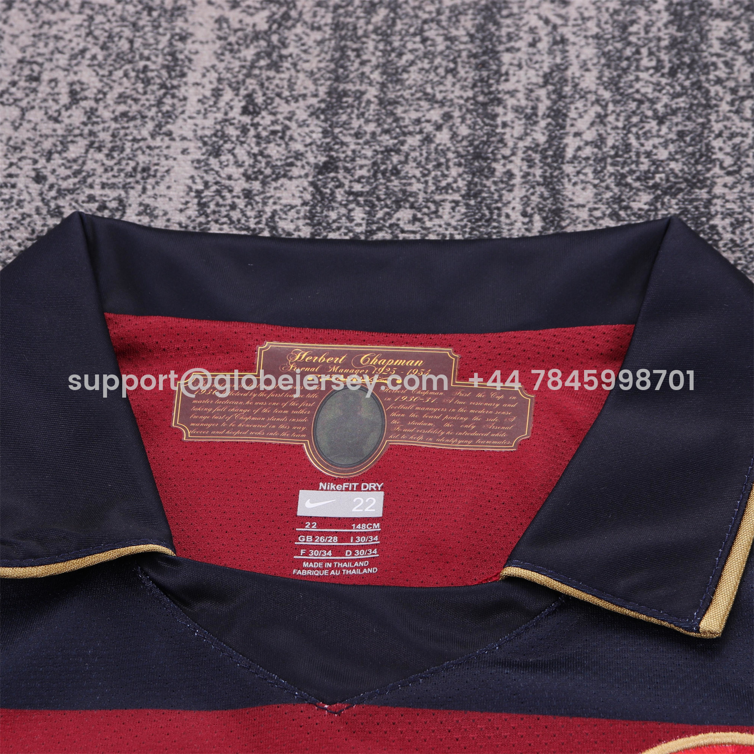 GlobeJersey-Retro Arsenal 2007-08 Third Kids Kit