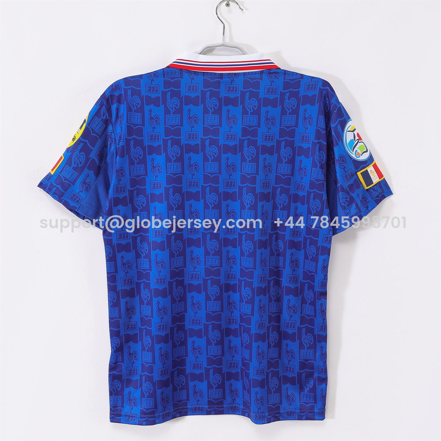 GlobeJersey-Retro France 1996 Home Jersey