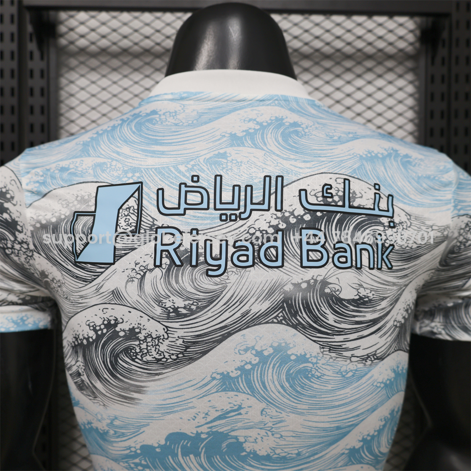 GlobeJersey-Al Hilal Riyadh Crescent 25-26 Blue Grey Special Jersey - Player Version
