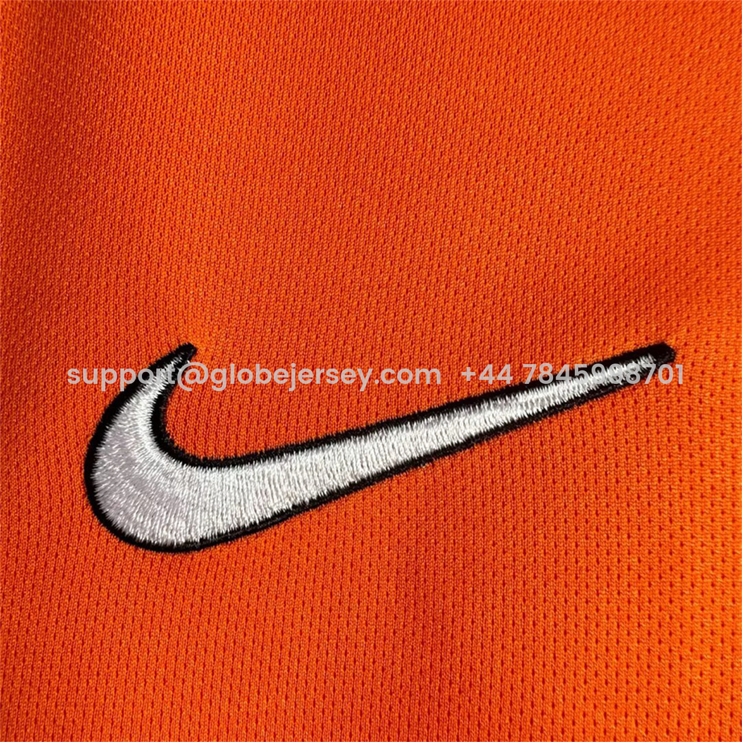 GlobeJersey-Retro Netherlands 1998 Home Long Sleeves Jersey