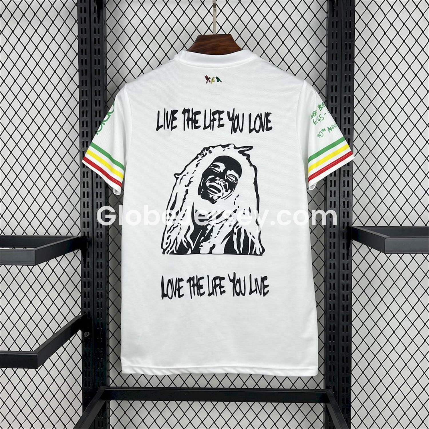 GlobeJersey-Ajax x B-O-B Marly 2025-26 40th Special Edition Jersey - Fans Version