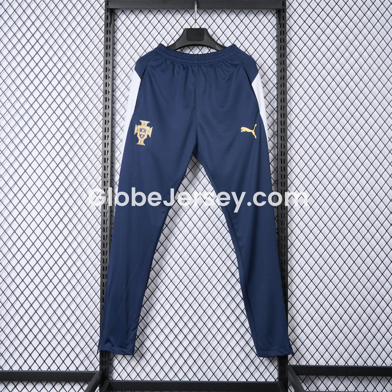 GlobeJersey-Portugal 25-26 Navy Blue Training Pants - Player Version