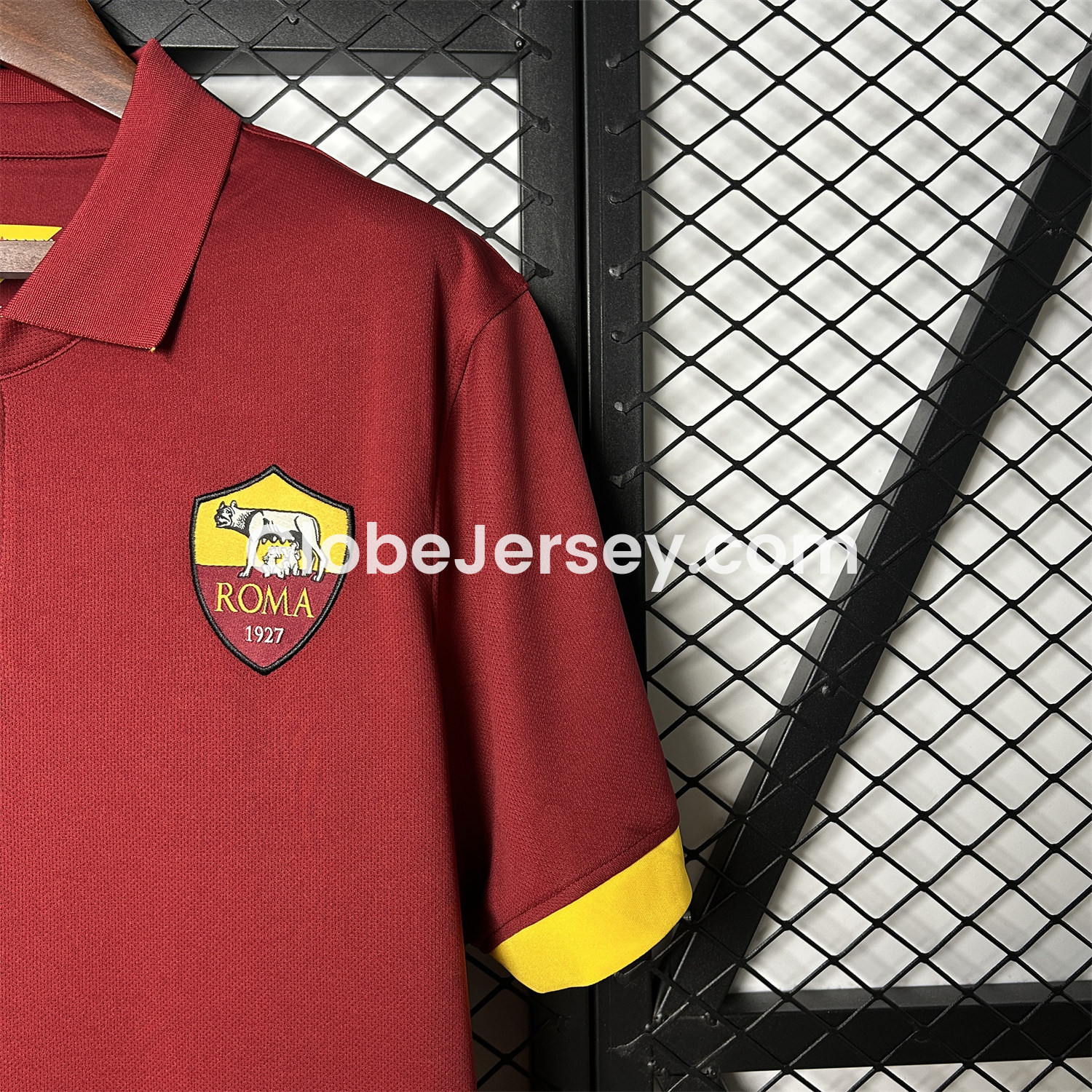 GlobeJersey-Retro Roma 2014-15 Home Jersey
