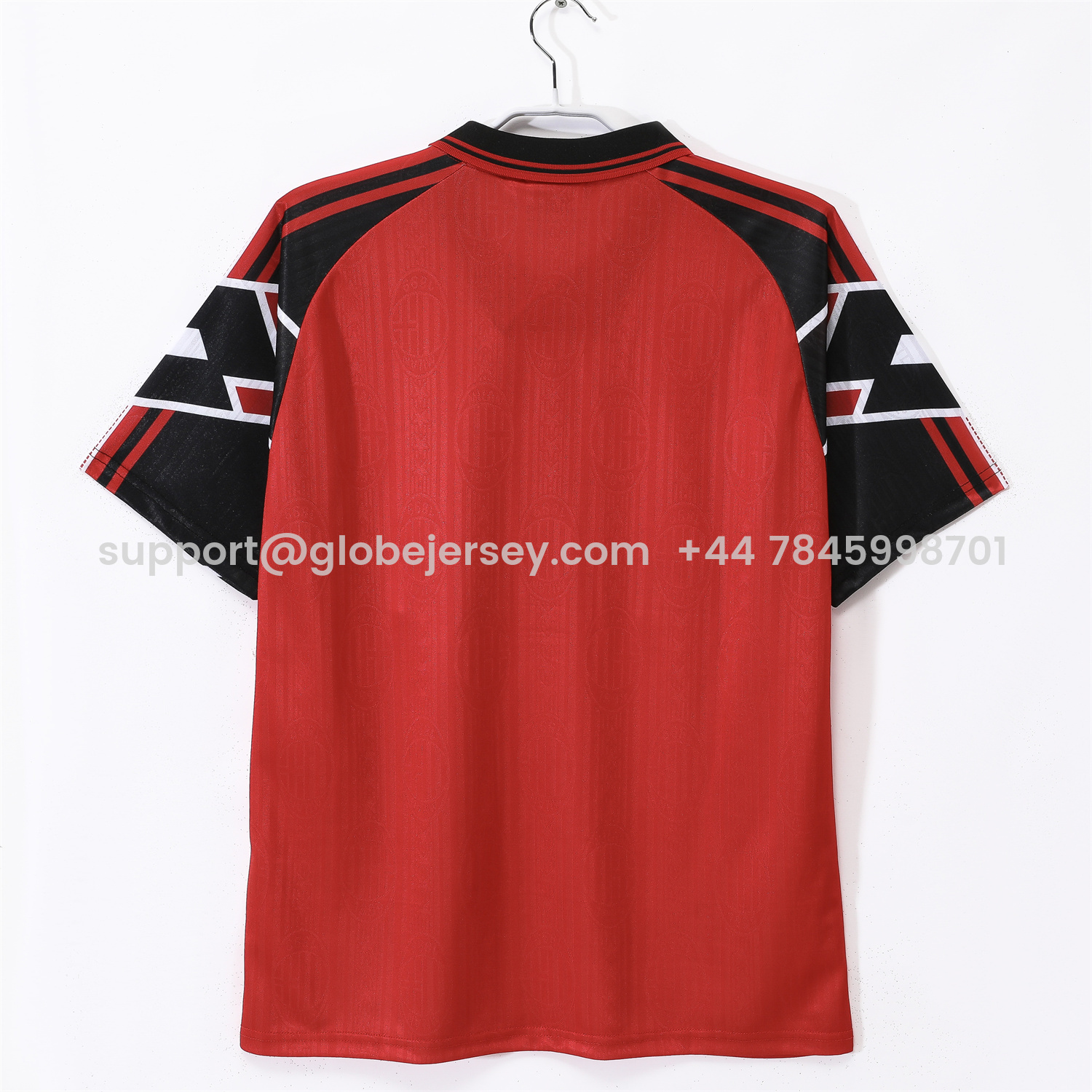 GlobeJersey-Retro AC Milan 1997-98 Copa Centenarió de Belo Horizonte Fourth Jersey