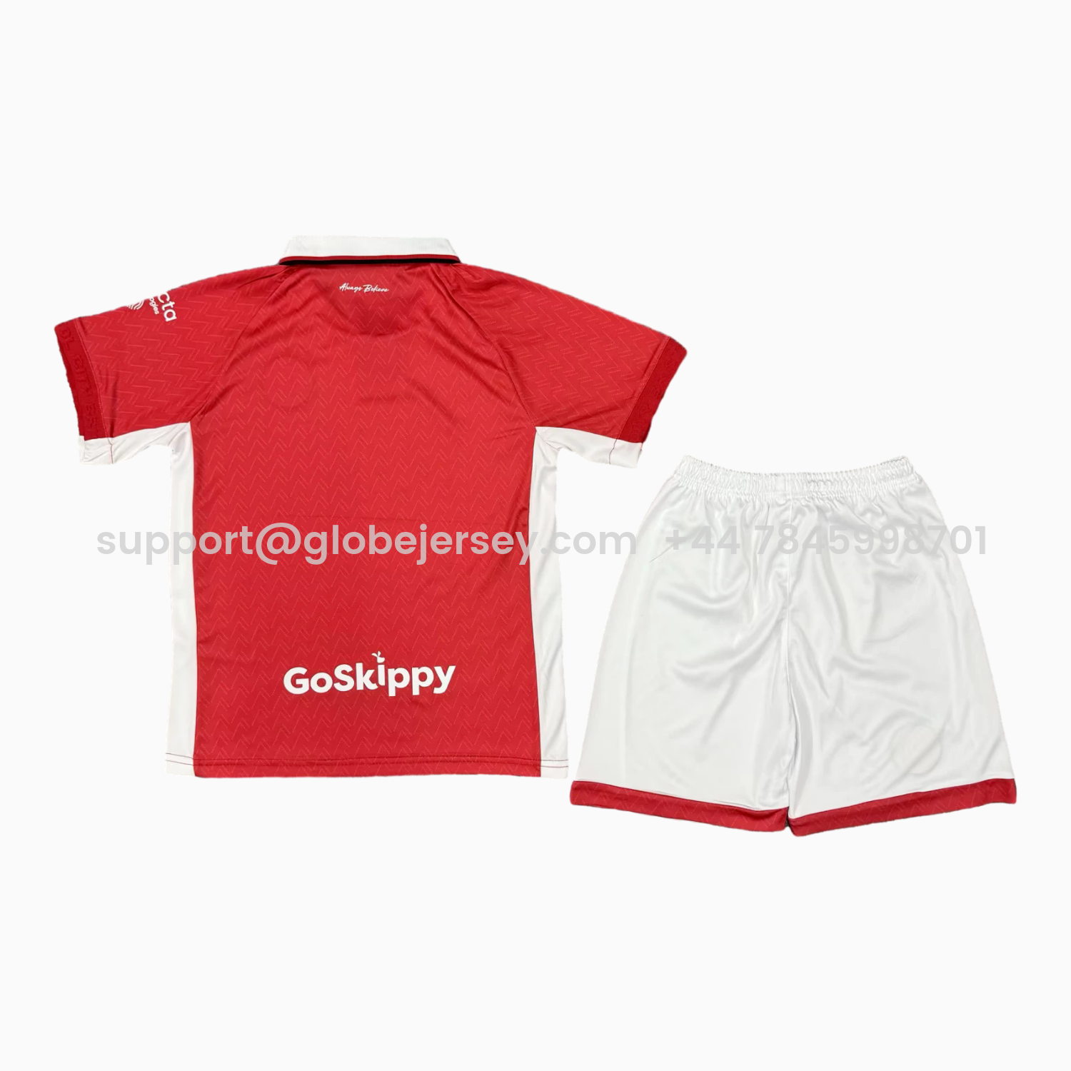 GlobeJersey-Bristol City 25-26 Home Red Kids Kit