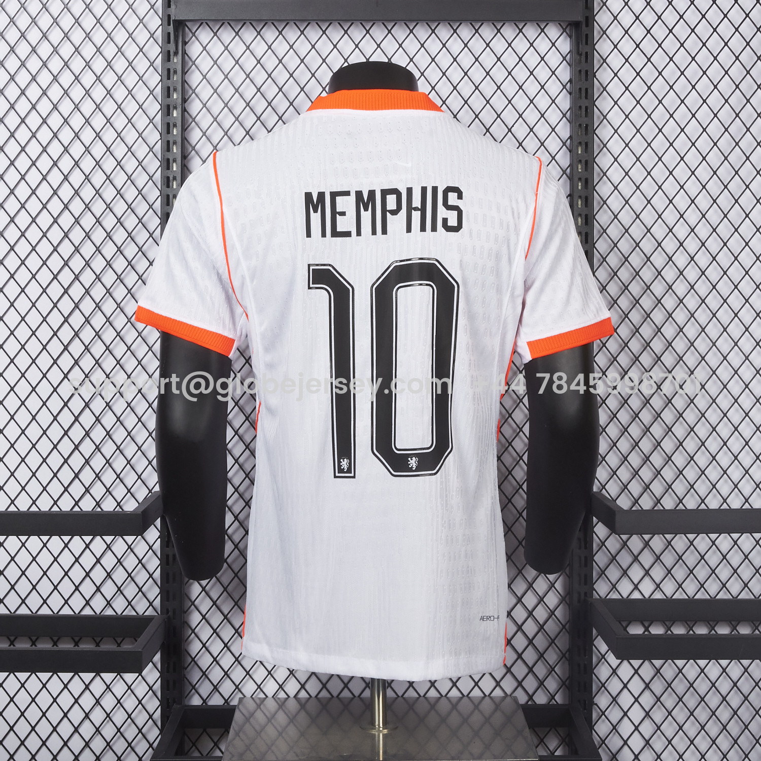 GlobeJersey-Netherlands 2026 Away Jersey - Player Version