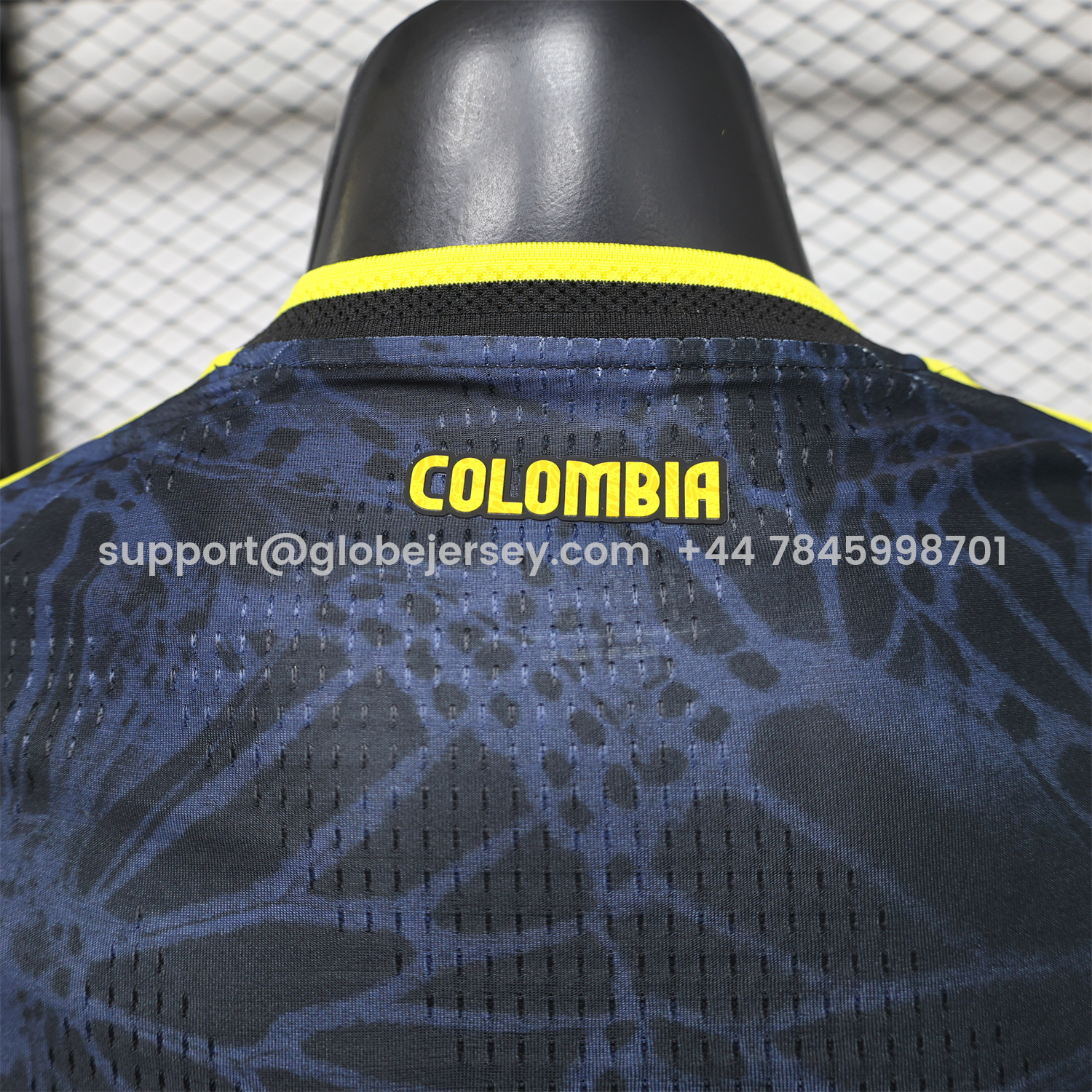 GlobeJersey-Colombia 2026 Grey And Black Special Jersey - Player Version