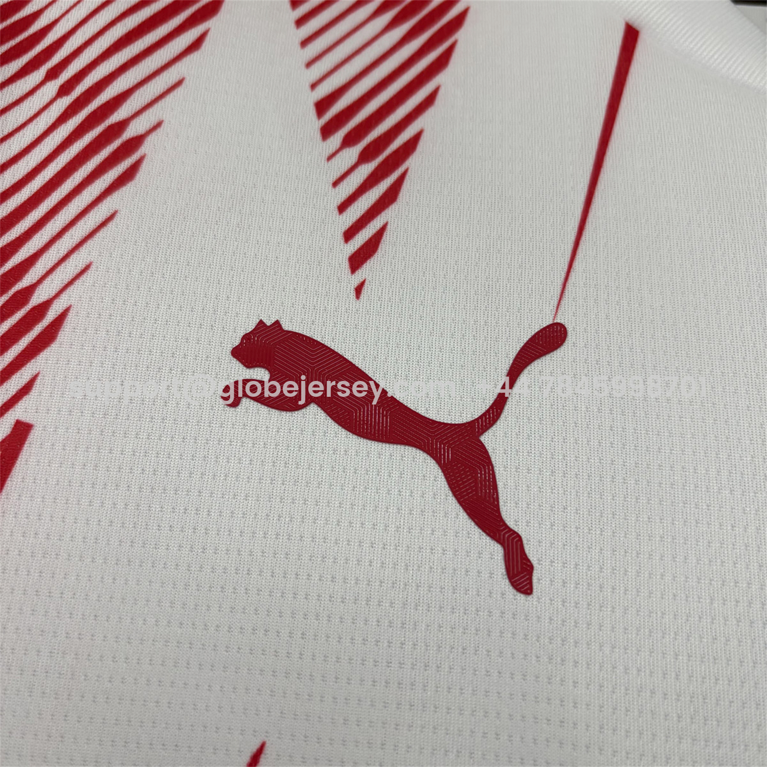 GlobeJersey-Red Bull Bragantino 26-27 Home Jersey - Fans Version