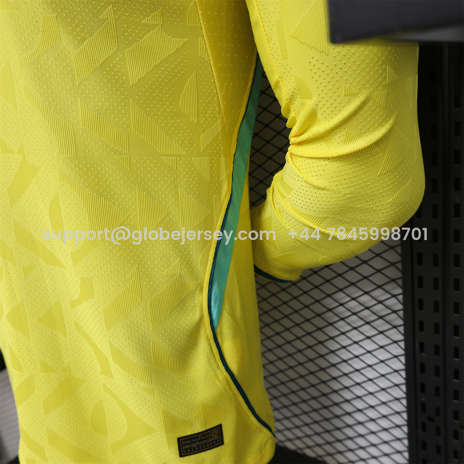 GlobeJersey-Brazil 2026 Home Long Sleeves Jersey - Player Version